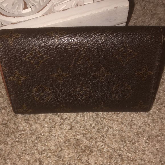 🌺Authentic LOUIS VUITTON Vintage Porte-Monnaie Tresor Canvas Wallet🌺 - Picture 3 of 7
